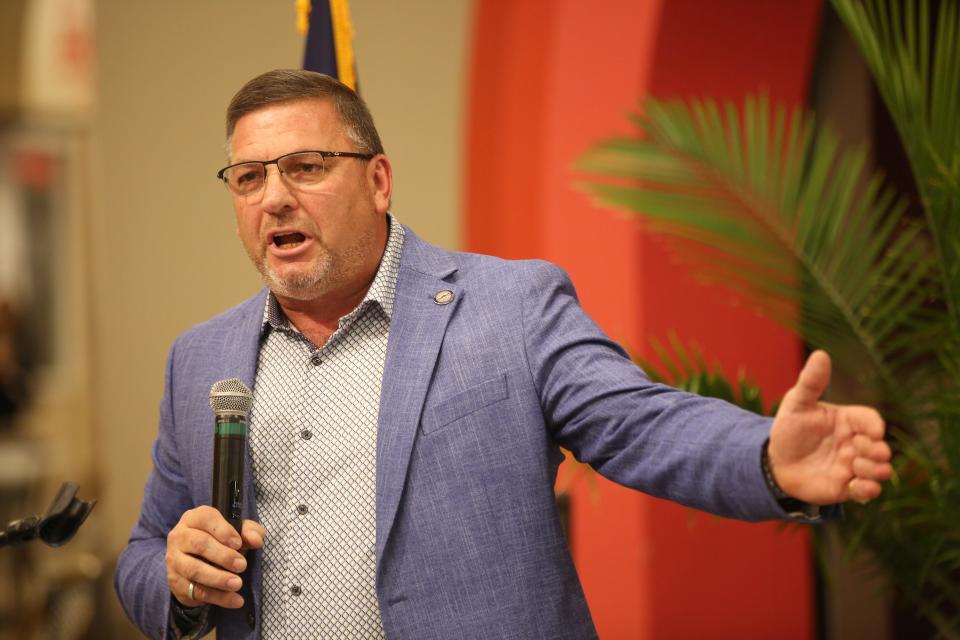 Sen. Rick Kloos, R-Berryton, is a pastor at God's Storehouse, a Topeka church that operates a thrift store and is under investigation by the Internal Revenue Service.