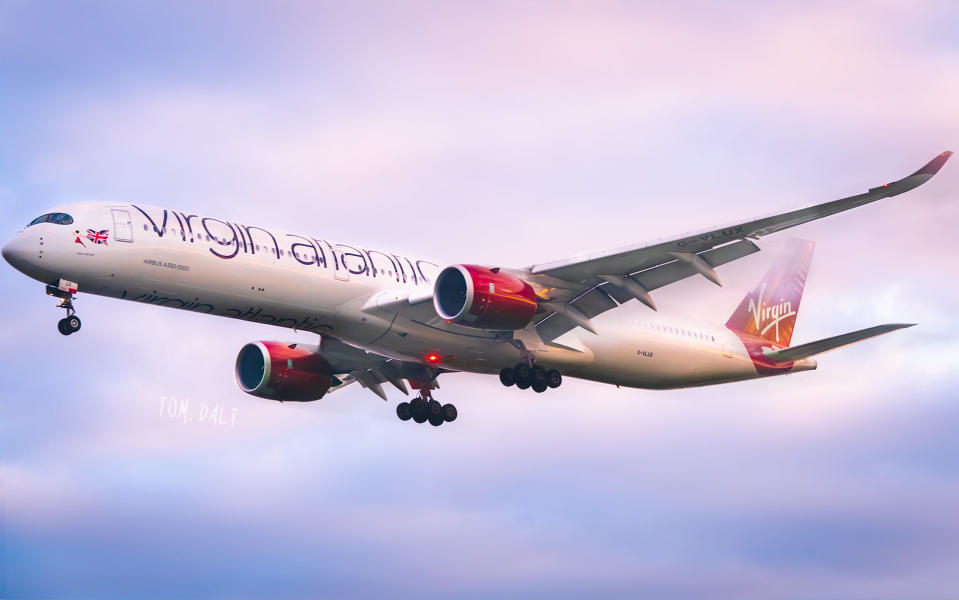 （圖／翻攝自Virgin Atlantic）