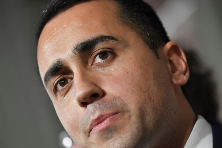 "Let us get started first, and then you can criticise us": Anti-establishment Five Star Movement leader Luigi Di Maio