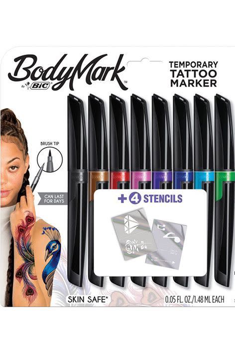 BodyMark by BIC Temporary Tattoo Marker, NFL Series