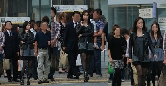 Kim Taehee captured in Japan