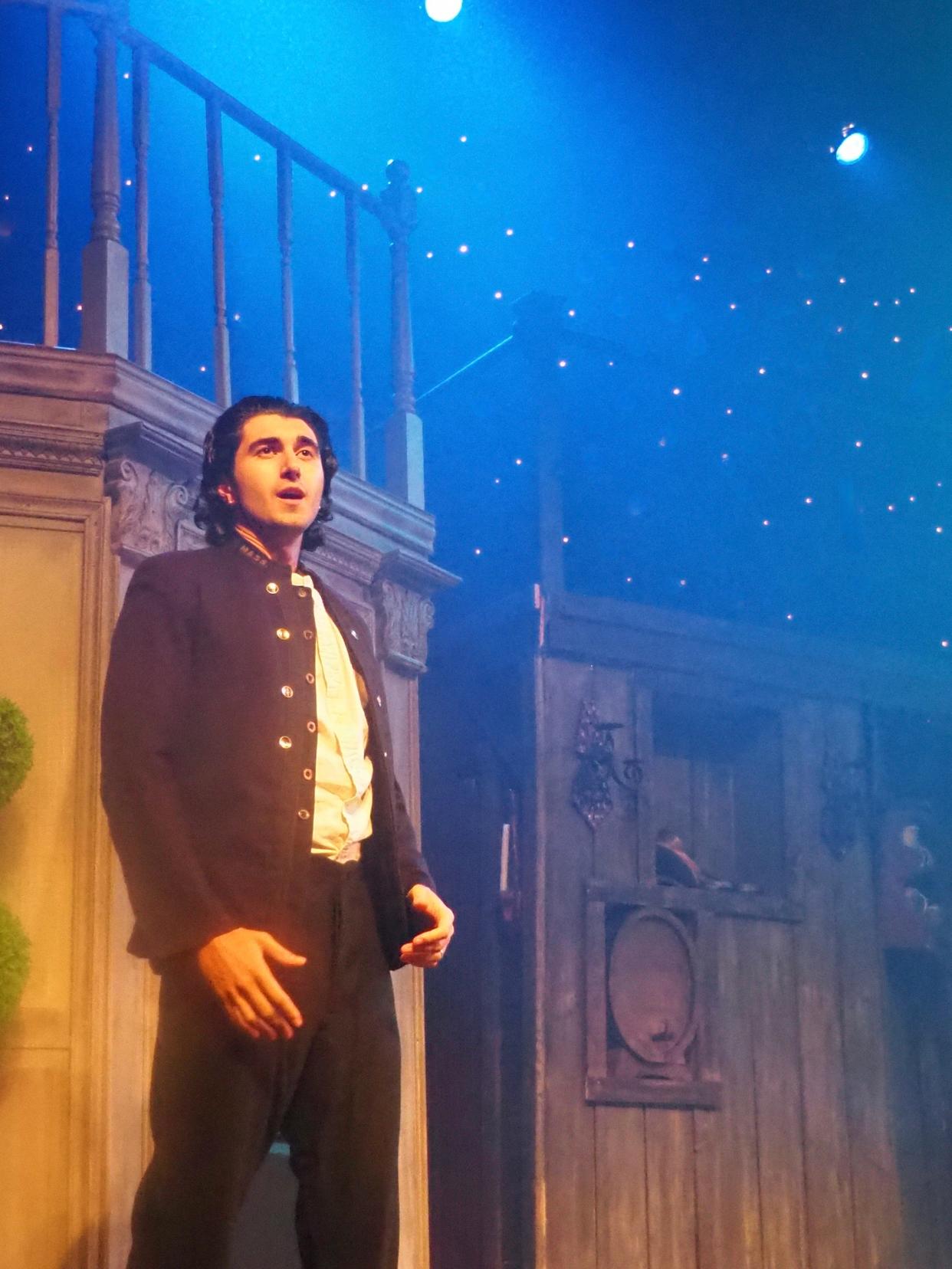 Shayan Sobhian appears in Company Theater's production of "Sweeney Todd: The Demon Barber of Fleet Street."