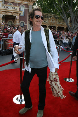 Keith Richards at the Disneyland premiere of Walt Disney Pictures' Pirates of the Caribbean: At World's End