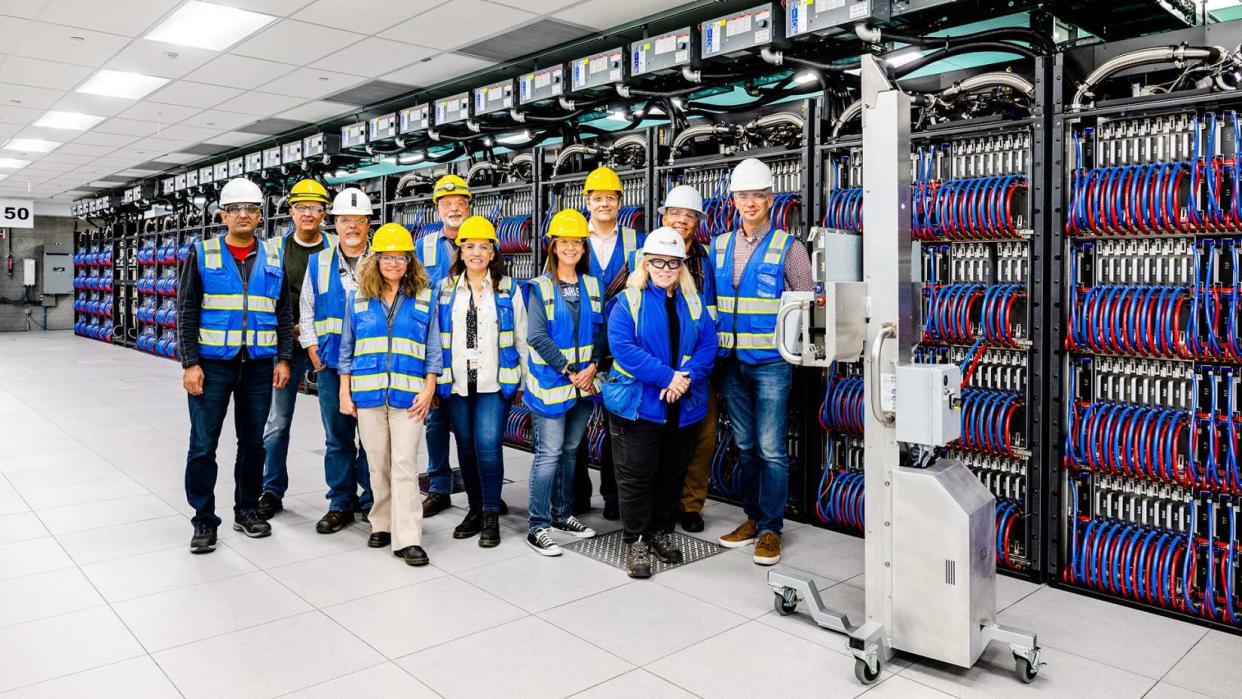  Aurora supercomputer at Argonne National Laboratory 