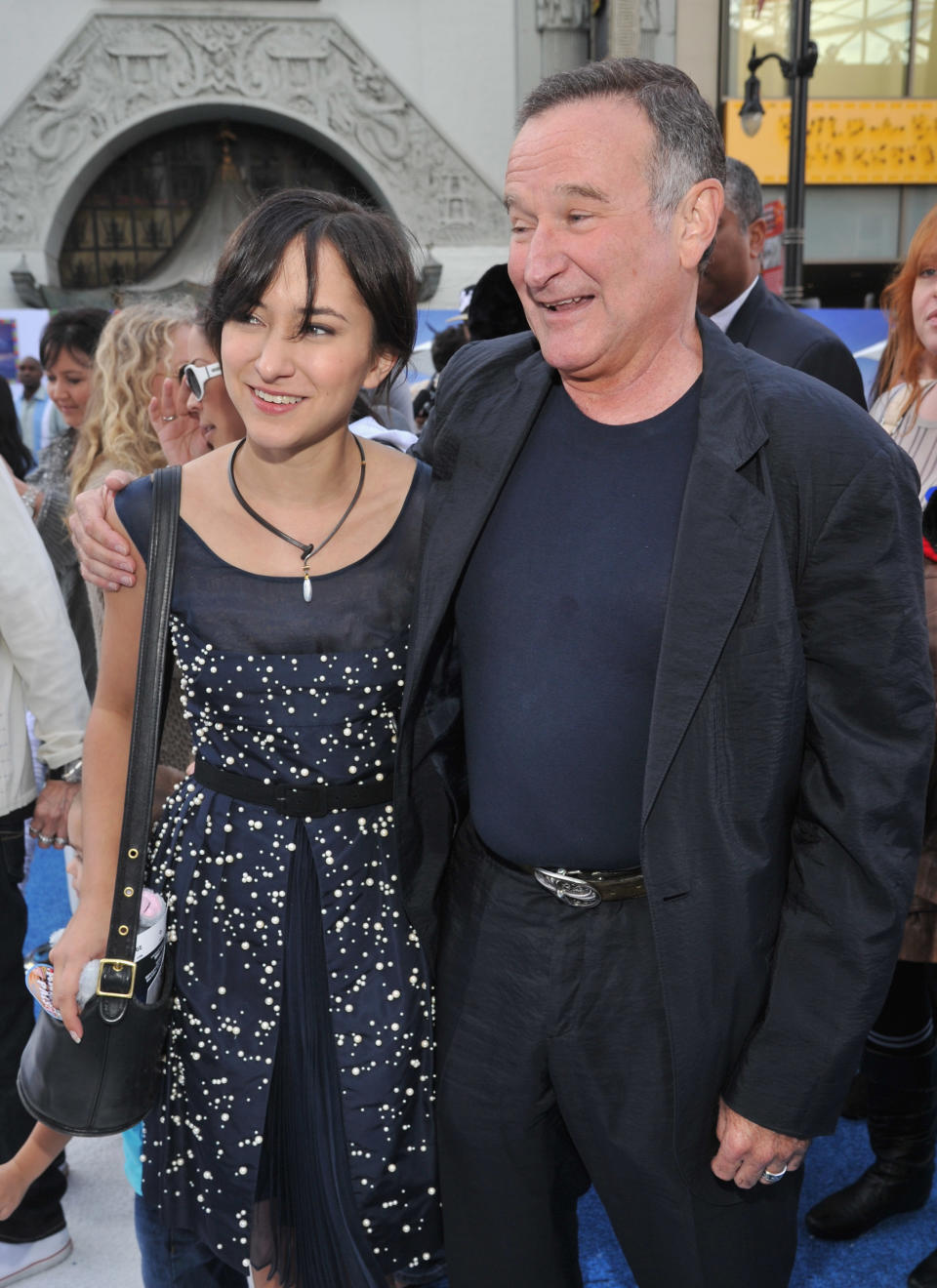 Zelda’s father Robin Williams tragically took his own life in August 2014. Photo: Getty