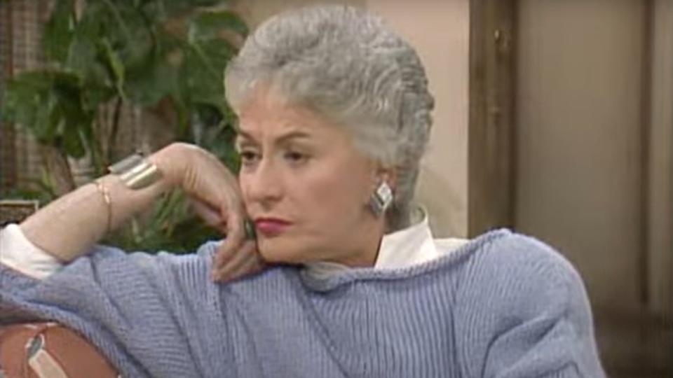 Bea Arthur as Dorothy Zbornak in The Golden Girls episode 