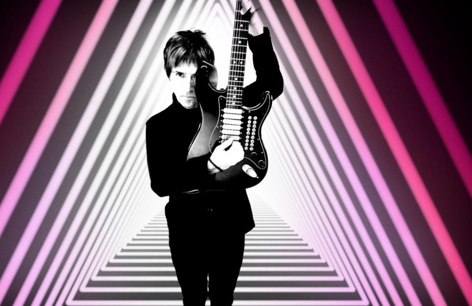 Johnny Marr wants to help musicians in his hometown get noticed credit:Bang Showbiz