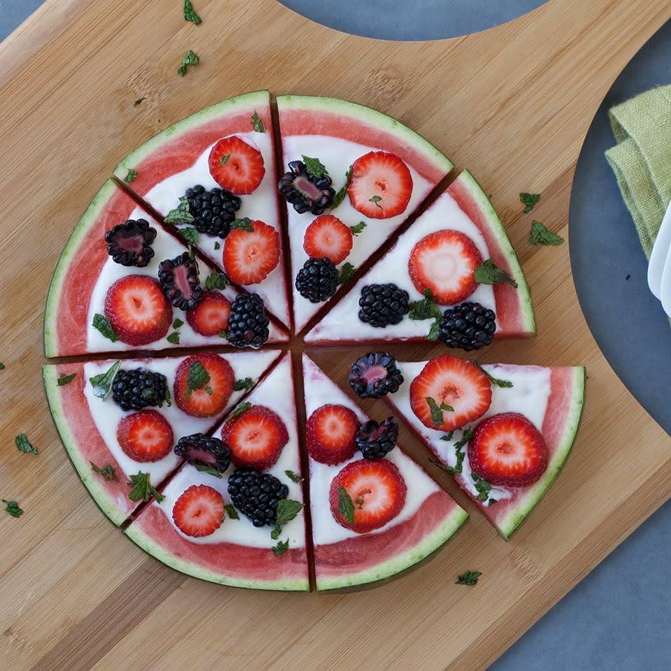 Watermelon Fruit Pizza