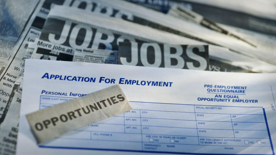 The U.S. added an average of 276,000 new jobs each month in the first quarter, while unemployment is holding near the lowest levels in five decades. <p>Getty Images</p>