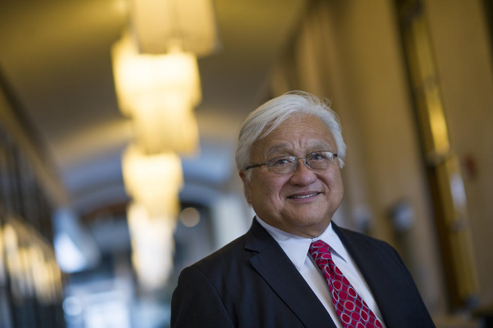 Former Rep. Mike Honda (D-Calif.) is joining Red to Blue California PAC as its chair to help lead the organization's efforts to flip seven GOP House seats to Democratic in 2018. (Photo: Bloomberg via Getty Images)