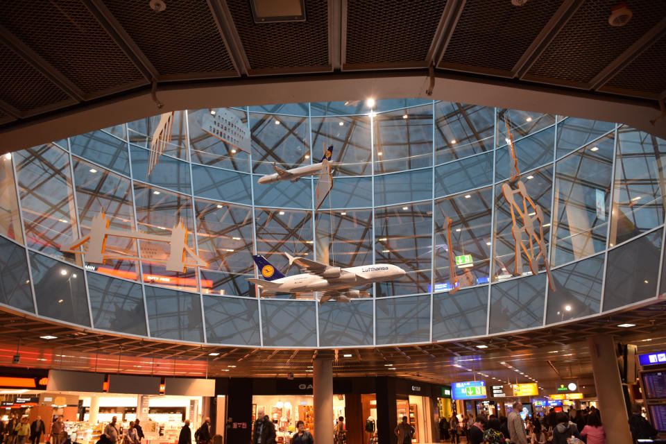 <p>No. 10: Frankfurt Airport (Germany)<br>Number 10 on the 2017 Skytrax World Airport Awards list, this airport is the fourth busiest by passenger traffic in Germany and serves as the main hub for Lufthansa, Condor and AeroLogic. It is also the fourth busiest airport in Europe after London Heathrow, Paris–Charles de Gaulle and Amsterdam Schiphol.<br>(kenward/Creative Commons) </p>