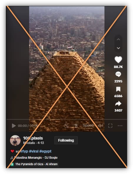 <span>Screenshot from TikTok taken April 23, 2024</span>