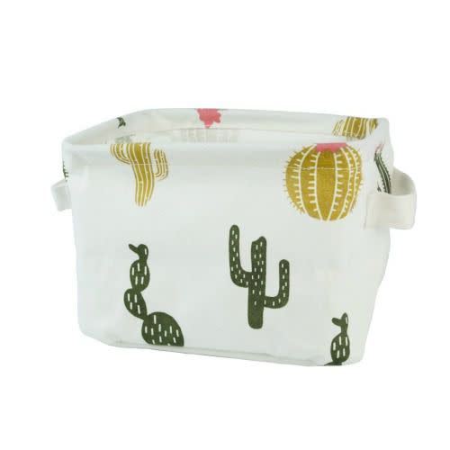 Cactus Print Foldable Organizer