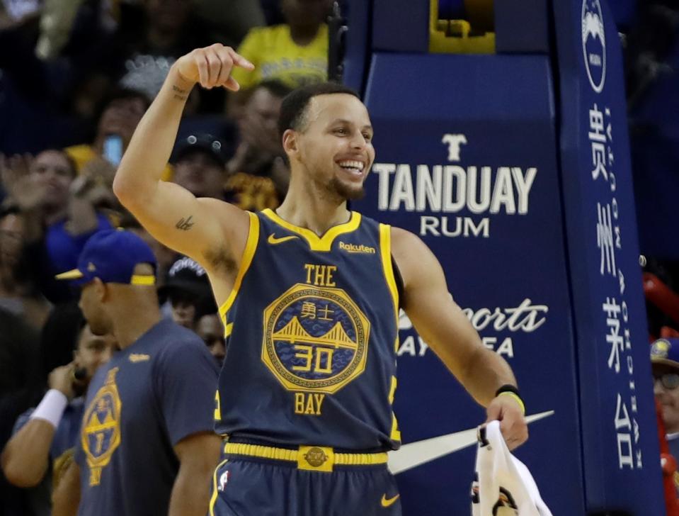 When it comes to shooting from deep, Steph Curry is peerless. (AP Photo)