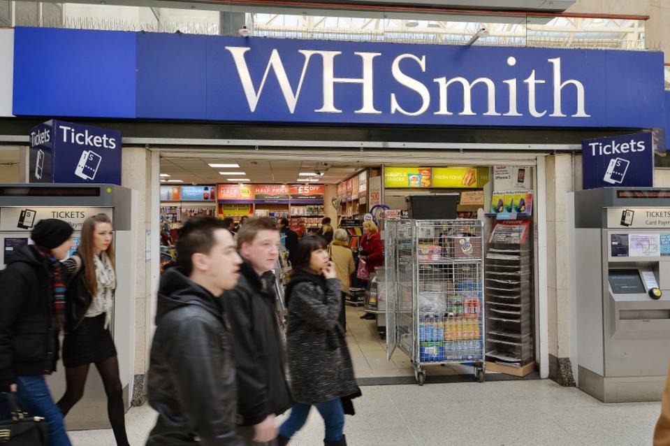 WH Smith revealed that sales over the past six months were 65% of pre-pandemic levels (John Stillwell/PA) (PA Archive)