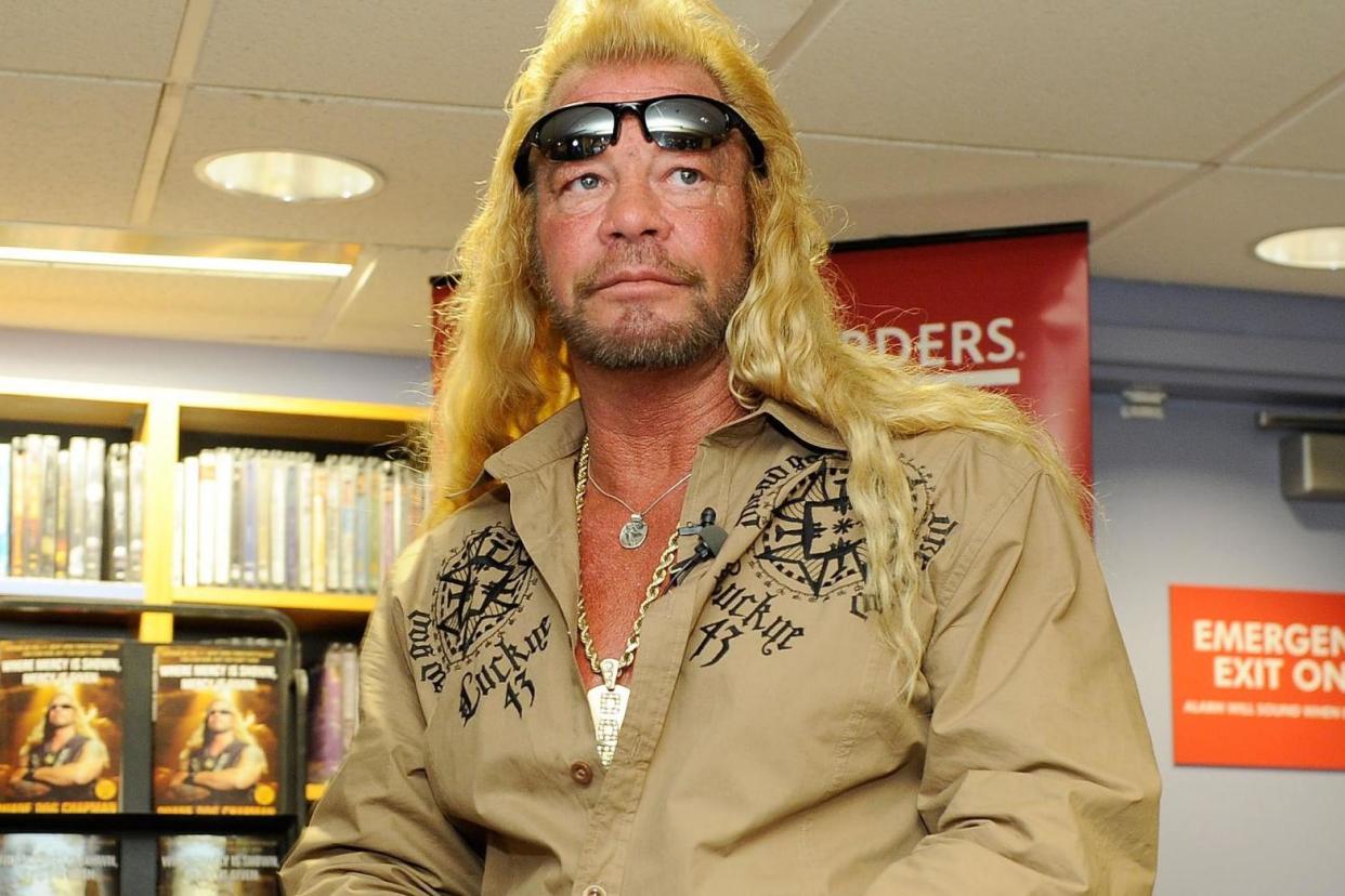 Duane Chapman promotes his book 'When Mercy Is Shown, Mercy Is Given' on 19 March, 2010 in New York City: Jemal Countess/Getty Images