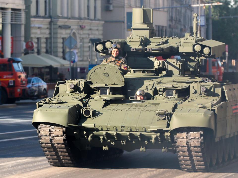 Russia BMPT Terminator armored vehicle