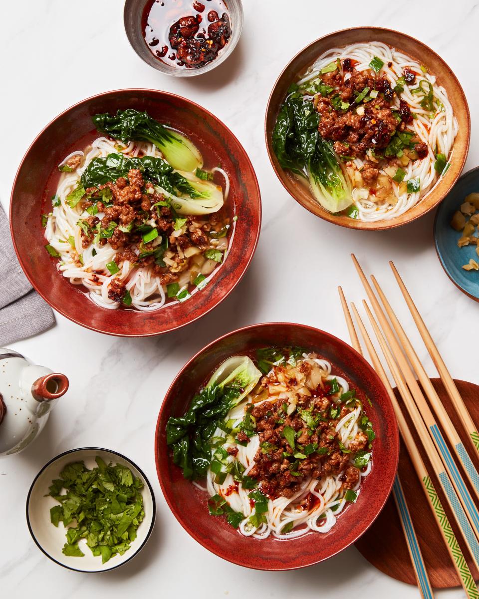 Get the recipe for Simone Tong&#x002019;s rendition of classic Little Pot Rice Noodles found in Kunming, and check out our interactive map for more recipes from across the many cuisines of China.