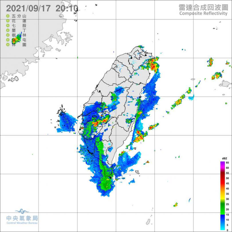 受到太平洋高壓偏強，19至24日各地回到高溫炎熱、多雲到晴的天氣。（圖／中央氣象局提供）