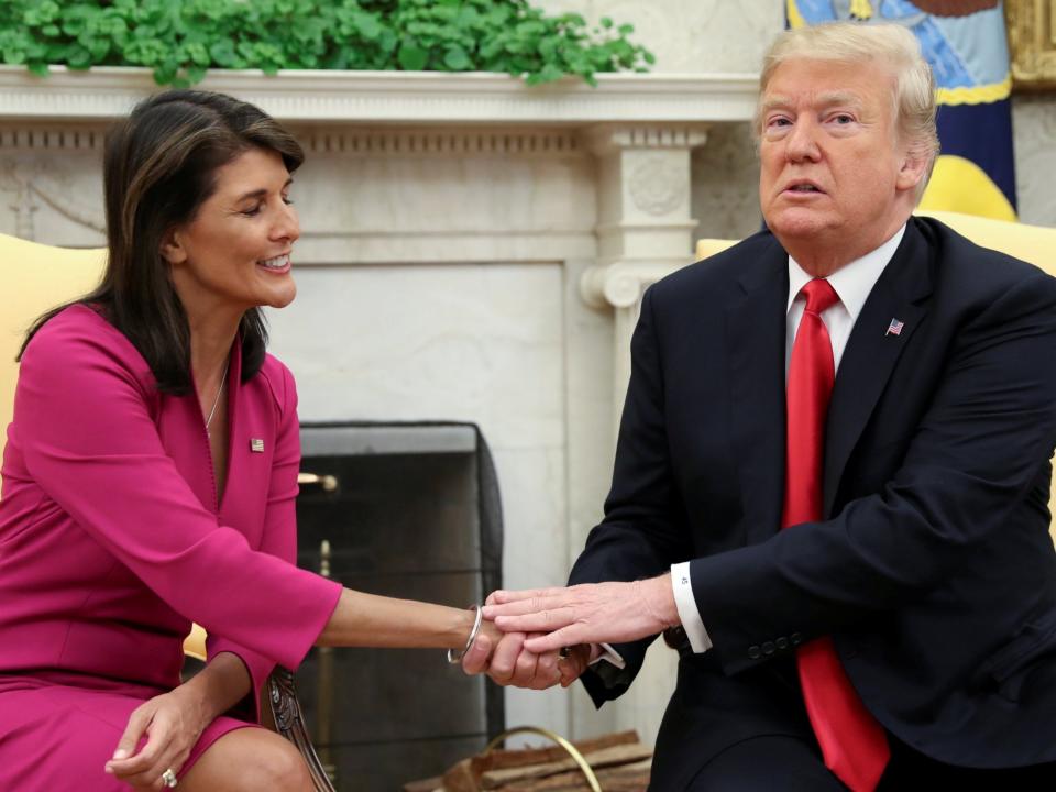 Nikki Haley’s new book to reveal ‘behind-the-scenes negotiations’ that shaped her time in Trump administration