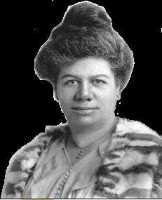 This headshot shows Ella Foster Auther, who grew up in Monroe and was an early black entrepreneur along with her husband, Marion – starting the Woodland Park Resort near Bitely, Michigan.