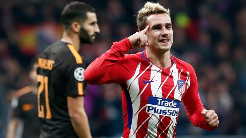 Antoine Griezmann Atletico Madrid Roma