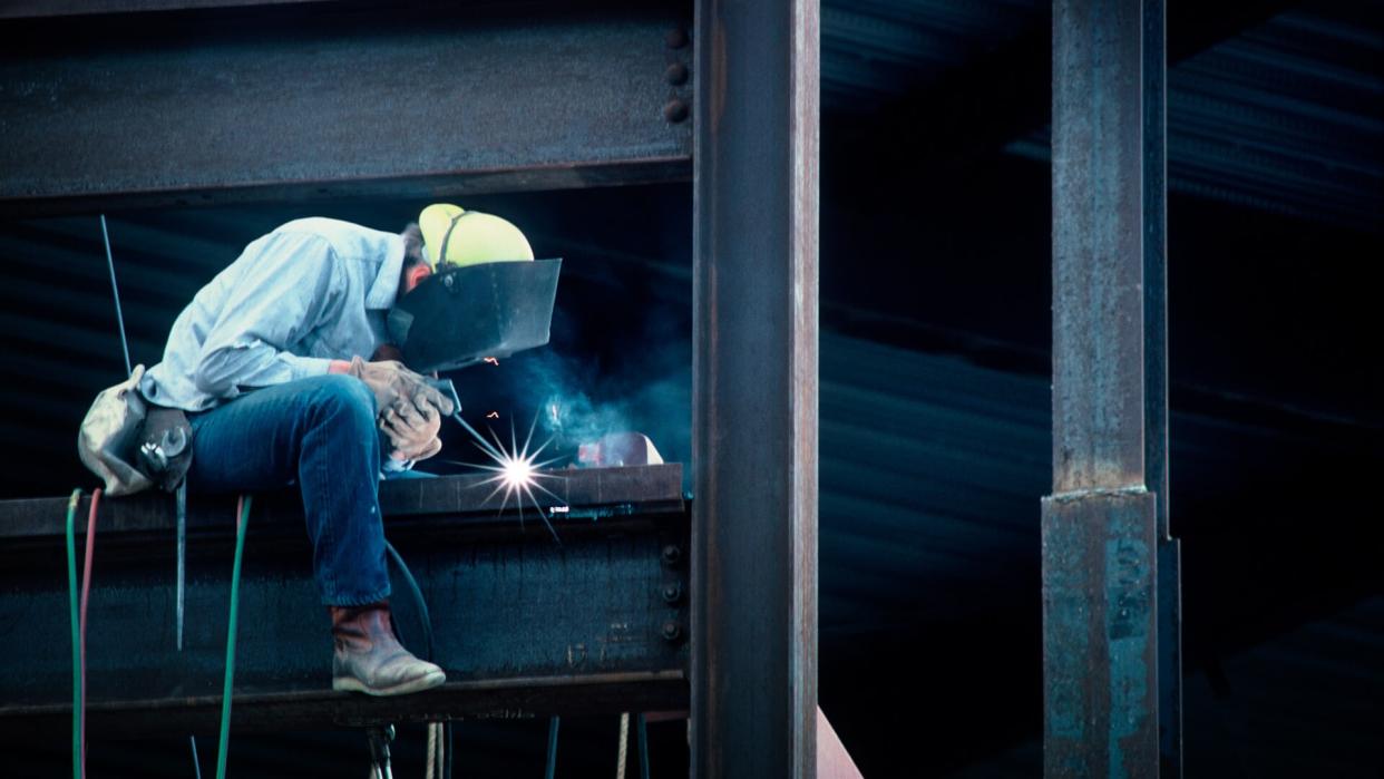 Dangerous Work, Ironworker, Union Member, heavy construction