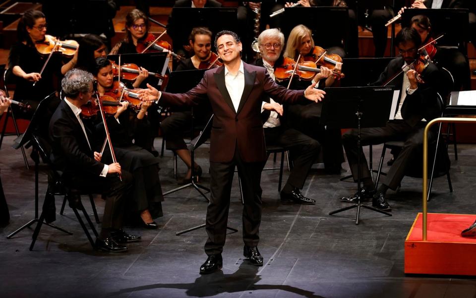 Juan Diego Flórez performs at the Festival de Paques in Aix-en-Provence, France  - Caroline Doutre