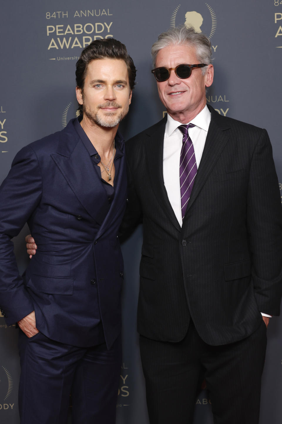 Simon Halls and Matt Bomer