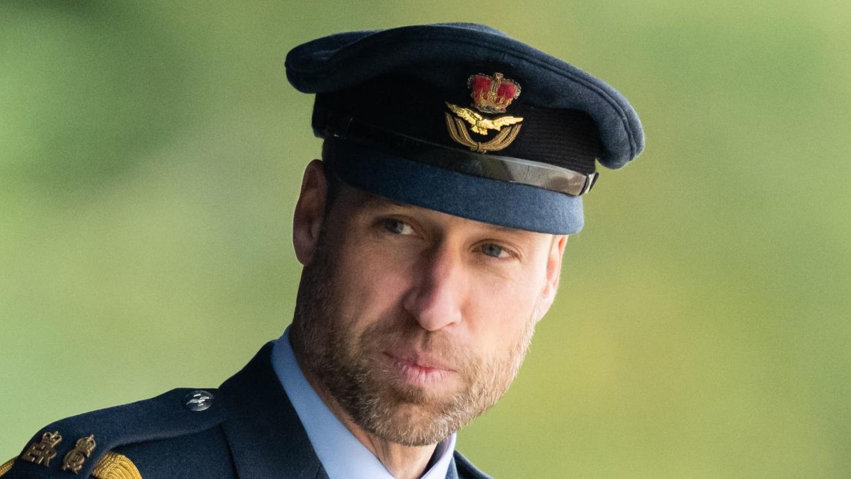 Prince William in military uniform