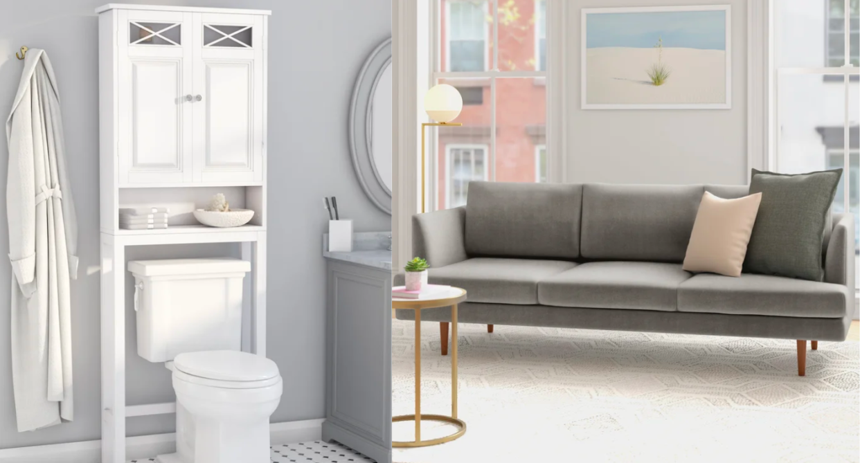 Save up to 70% on furniture and decor with Wayfair Canada's New Year Sale.