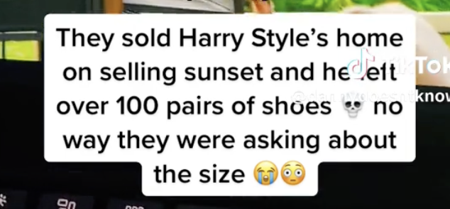 Harry Styles Left Hundreds of Shoes in His Former L.A. Home