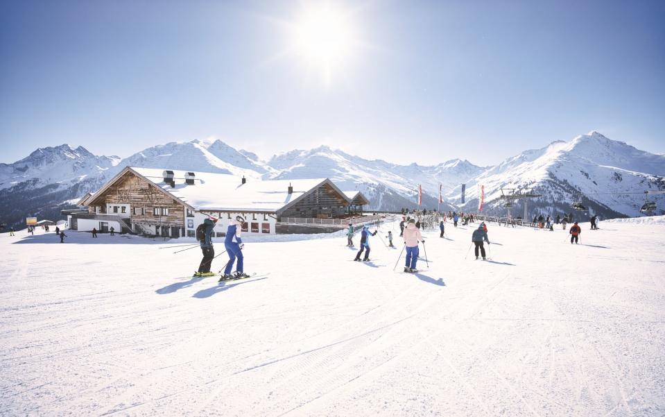 St Anton ski resort Austria