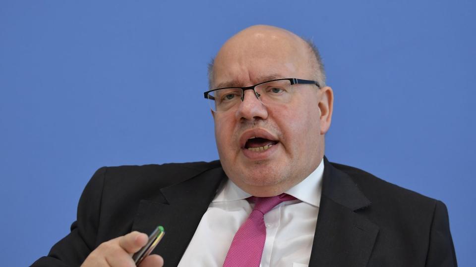 Homeoffice passe nicht überall, meint Wirtschaftsminister Peter Altmaier.