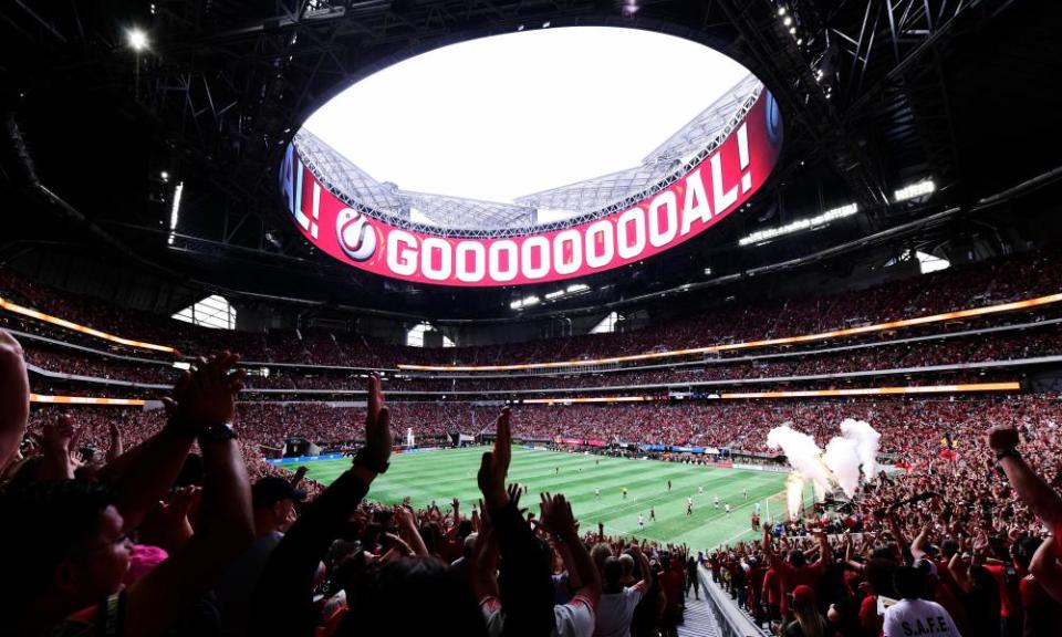 Teams such as Atlanta United have attracted big crowds in MLS