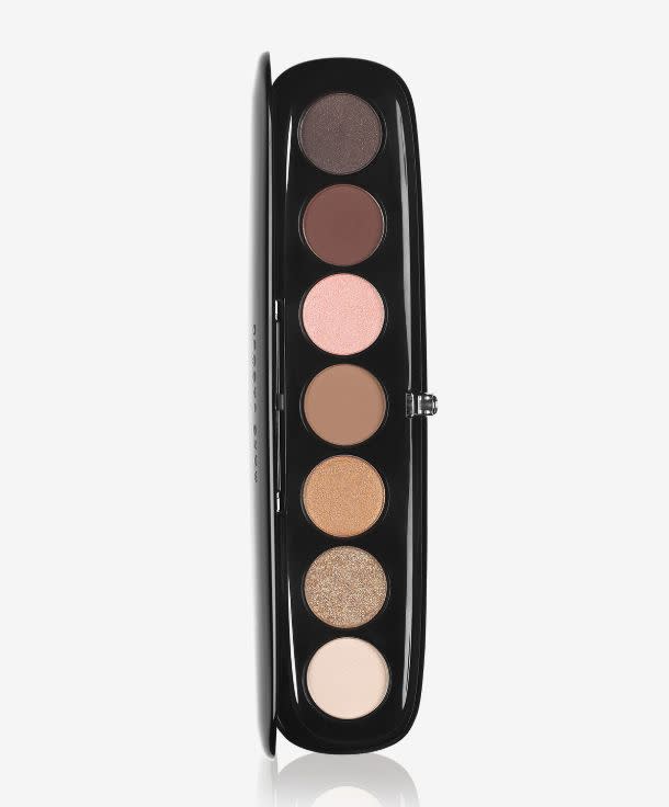 <strong>"It&rsquo;s got a gorgeous range of neutrals for all skin colors that glide on seamlessly and blend with ease, not to mention its sleek, sexy and slim case! You can literally slip it into your bag pocket (with your favorite comb)!" <br /><br />-- Shawnelle Prestidge, makeup artist to Jane Fonda and founder of <a href="https://www.prestidgebeaute.com/" target="_blank" rel="noopener noreferrer">Prestidge Beaut&eacute;</a></strong><br /><br /><strong><a href="https://www.sephora.com/product/eyeconic-eyeshadow-palette-P420951" target="_blank" rel="noopener noreferrer">Get the Marc Jacobs Beauty Eye-conic palette in Glambition 720 for $49﻿</a></strong>