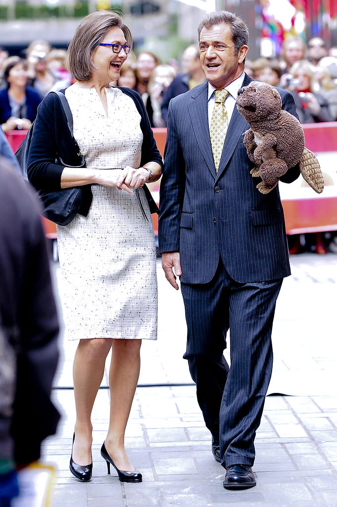 Spotted on Set October 2009 Cherry Jones Mel Gibson