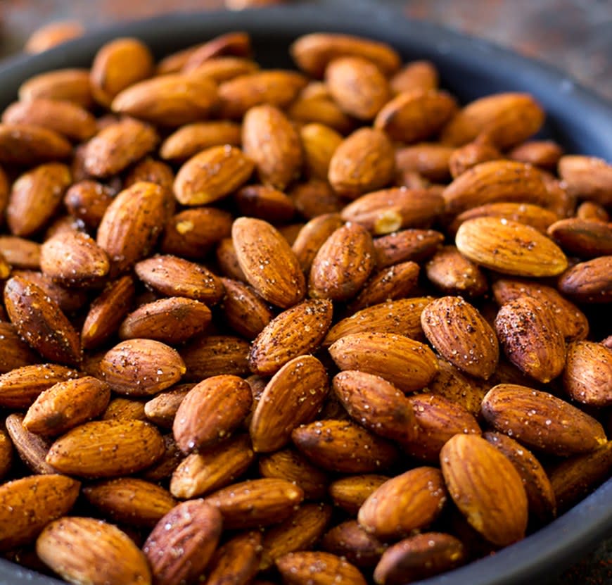Chipotle-Roasted Almonds from Paleo Running Momma