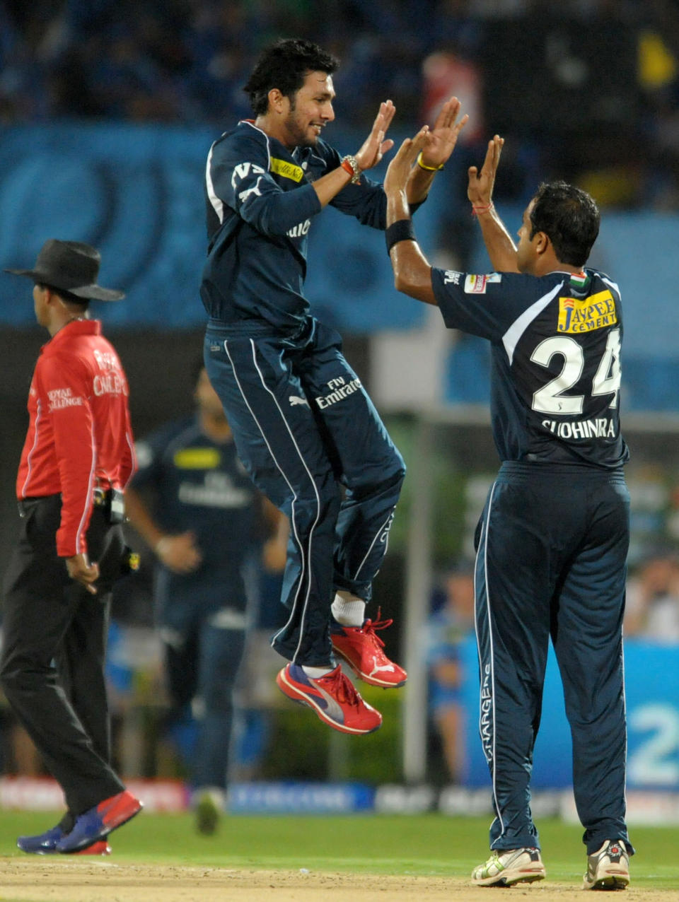 Deccan Chargers bowler Taduri Prakash Ch