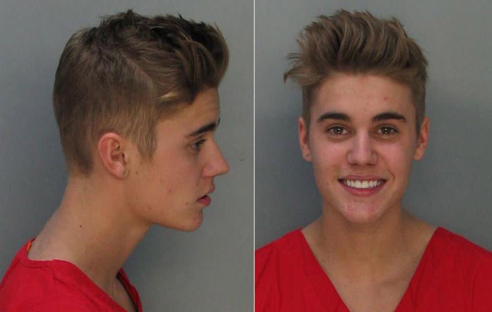 The singer was arrested for a DUI in 2014. Source: Getty