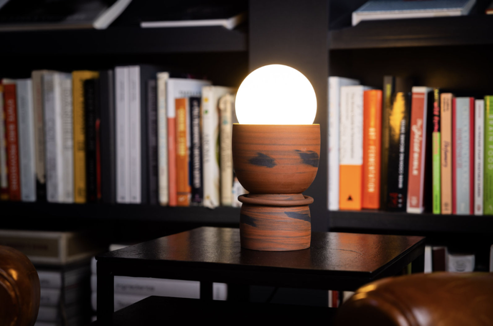 The Static table lamp by Erin Hupp