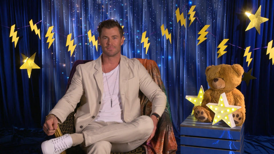 Chris Hemsworth was a popular request from viewers. (BBC)