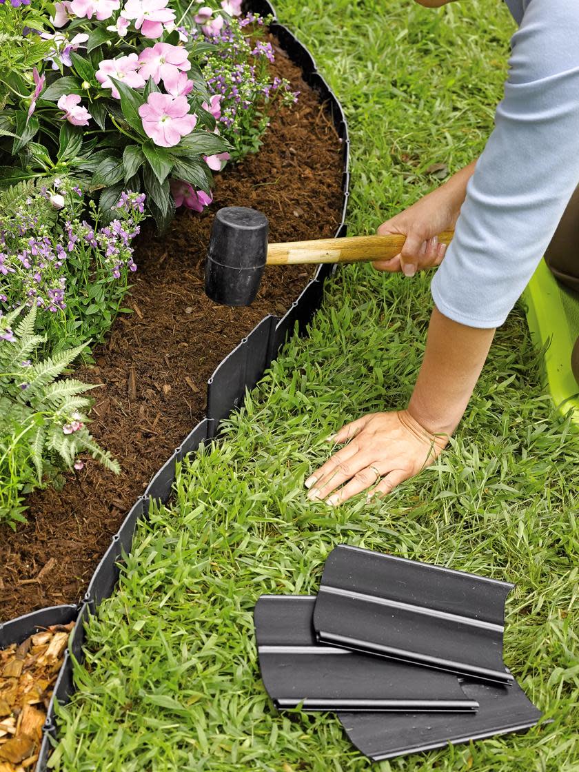 <p><a href="https://www.gardeners.com/buy/pound-in-edging/8609519.html" rel="nofollow noopener" target="_blank" data-ylk="slk:Shop Now;elm:context_link;itc:0;sec:content-canvas" class="link ">Shop Now</a></p><p>Pound-In Plastic Edging</p><p>gardeners.com</p><p>$54.99</p><span class="copyright">Gardener's Supply</span>