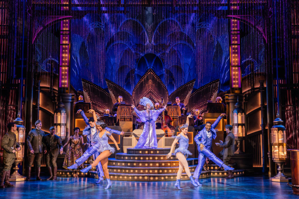 The ensemble performs in the final party scene in "The Great Gatsby" on Broadway.<p>Photo: Matthew Murphy and Evan Zimmerman/Courtesy of The Great Gatsby</p>
