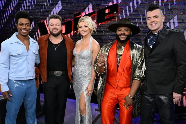 <p>Griffin Nagel/NBC)</p> "The Voice" finalists found out their fates on Tuesday.