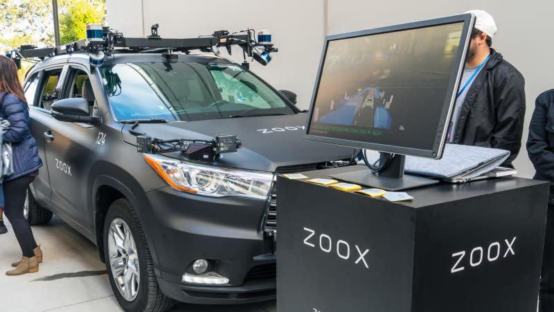 圖／而在最近幾個月，亞馬遜自駕車部門Zoox公司，也獲獲得加州當局允許，能測試真正的無人駕駛服務。