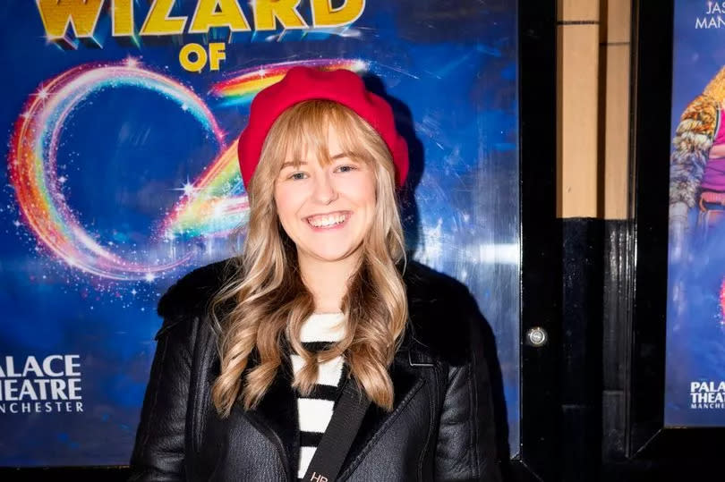 Corrie star Harriet Bibby was also among the stars heading to see the show -Credit:Phil Tragen