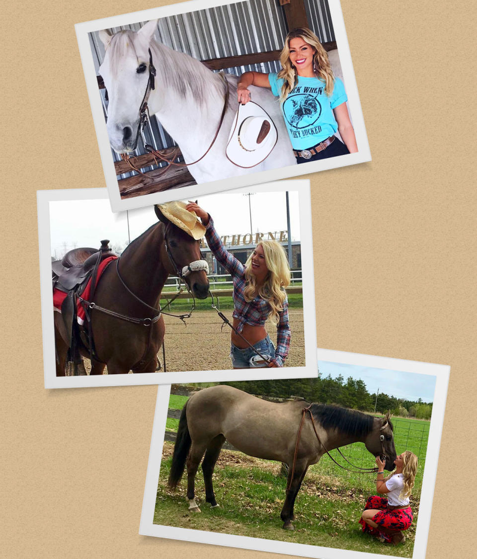 She now trains horses full-time. (Photo: Shannon Ihrke)