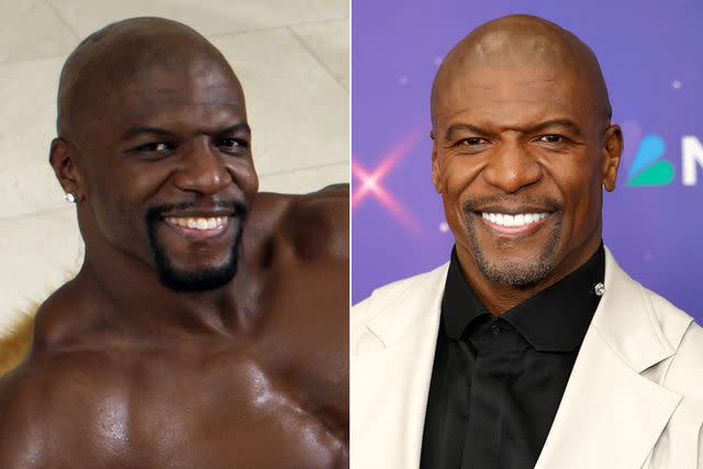 <p>Columbia Pictures/courtesy Everett Collection; Frazer Harrison/Getty Images</p> Terry Crews in 'White Chicks'