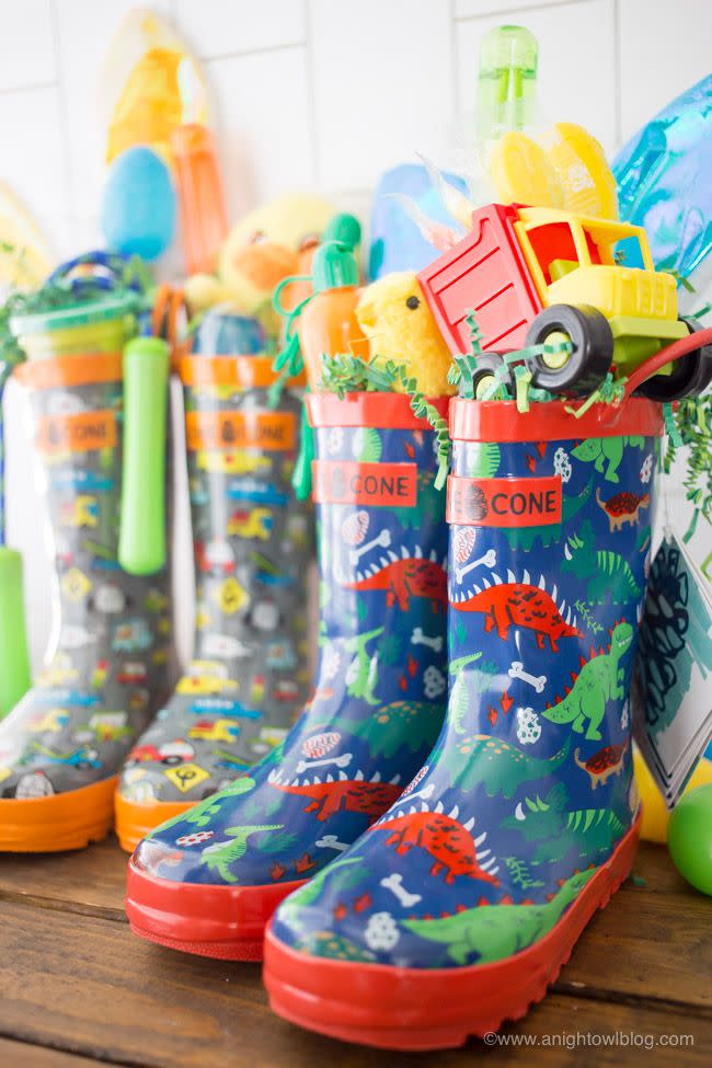 Rain Boot Easter Basket